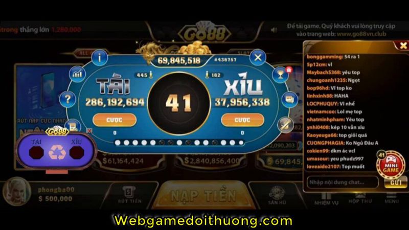 phần mềm hack tài xỉu Go88