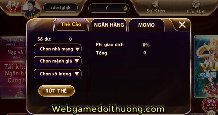 đổi thưởng YoWin