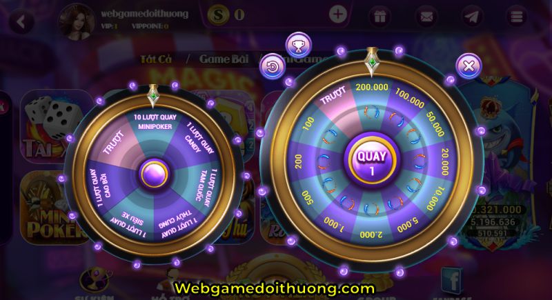 vòng quay 68win