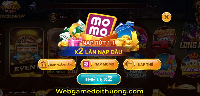 nạp pad 333