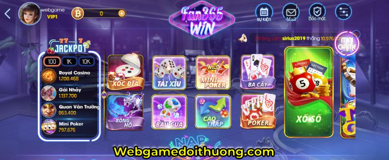 tải game Fan365