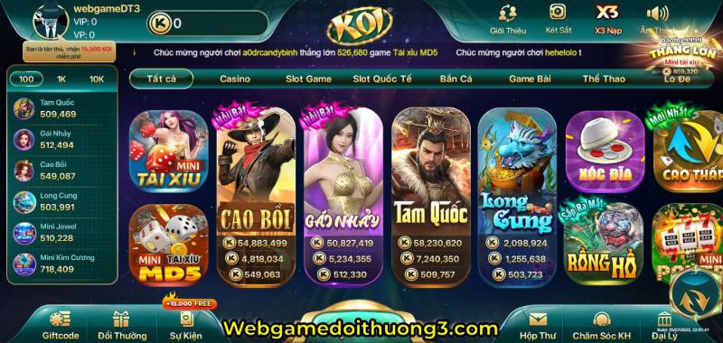 tải game Koi.vin