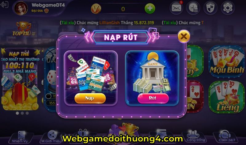 nạp Bon789