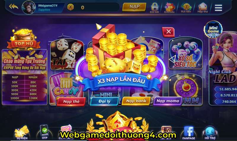 nạp Xvip88